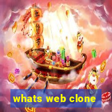 whats web clone